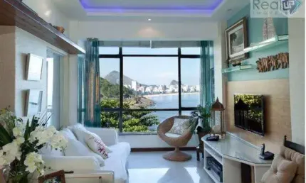 Apartamento com 3 quartos à venda na Avenida Niemeyer, São Conrado, Rio de Janeiro, 90 m2 por R$ 2.500.000