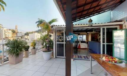 Cobertura com 4 quartos à venda na Rua Paissandu, Laranjeiras, Rio de Janeiro, 343 m2 por R$ 3.650.000