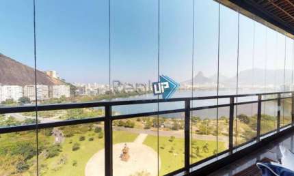 Cobertura com 4 quartos à venda na Avenida Epitácio Pessoa, Lagoa, Rio de Janeiro, 447 m2 por R$ 9.800.000