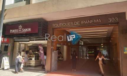 Ponto comercial à venda na Rua Visconde de Pirajá, Ipanema, Rio de Janeiro, 43 m2 por R$ 1.200.000