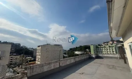Cobertura com 1 quarto à venda na rua andrade pertence, catete, rio de janeiro, 33 m2 por r$ 590.000