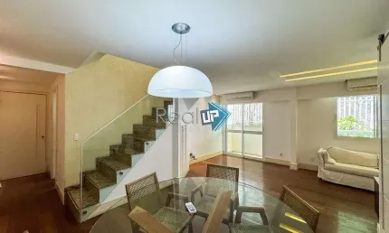 Cobertura com 3 quartos à venda na almeida godinho, lagoa, rio de janeiro, 180 m2 por r$ 2.690.000