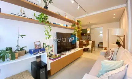 Apartamento com 2 quartos à venda na Avenida Bartolomeu Mitre, Leblon, Rio de Janeiro, 77 m2 por R$ 1.700.000