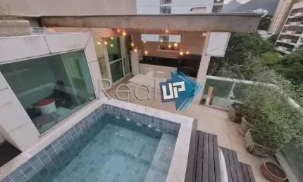 Cobertura com 3 quartos à venda na Avenida Alexandre Ferreira, Lagoa, Rio de Janeiro, 216 m2 por R$ 3.950.000