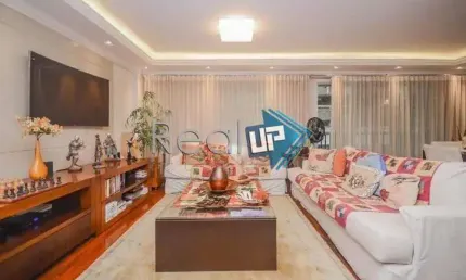 Apartamento com 4 quartos à venda na rua general dionísio, humaitá, rio de janeiro, 184 m2 por r$ 2.100.000