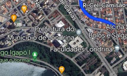 Terreno plano excelente localização próximo ao fórum de Londrina