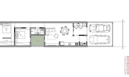 Casa na planta com projeto moderno e varanda gourmet - Bairro Concórdia