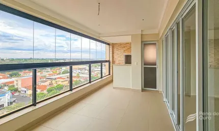 Apartamento três suítes com três vagas de garagem localizado no Vila Mendonça