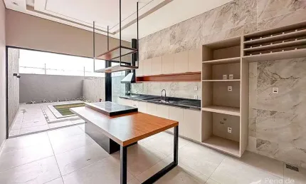 Casa no Vila Madalena com cozinha gourmet - Araçatuba/SP