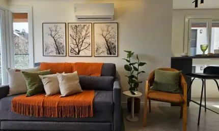 Apartamento à venda no centro de canela, totalmente mobiliado!