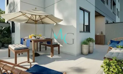 Apartamento com 2 dormitórios à venda, 42 m² por r$ 220.000,00 - campo grande - rio de janeiro/rj