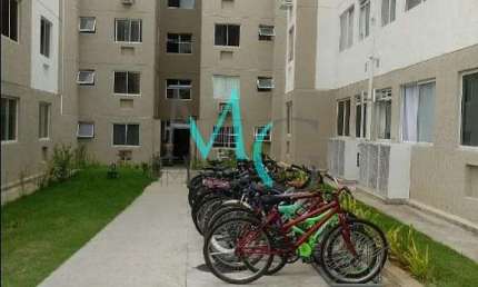 Apartamento com 2 dormitórios para alugar, 46 m² por R$ 850,00/mês - Guaratiba - Rio de Janeiro/RJ