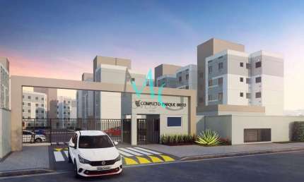 Apartamento 2 quartos para Aluguel por R$ 900,00/mês no Condomínio Parque Brito 43m²