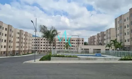 Apartamento à venda  por 198 mil - condominio conquista jardins - campo grande, rio de janeiro, rj