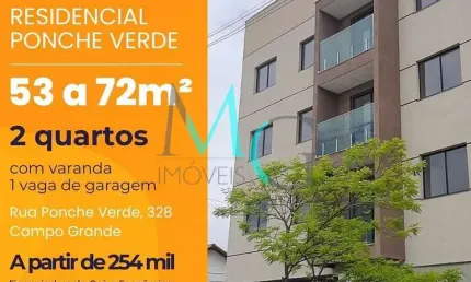 Apartamento 2 quartos a venda a partir de R$ 255.000,00 - Campo Grande - Rio de Janeiro, RJ