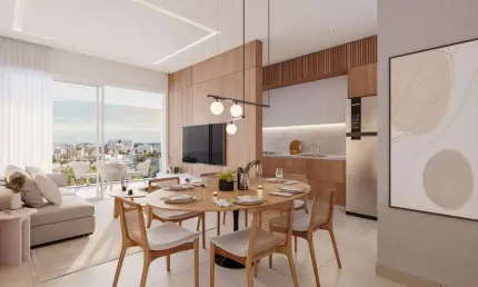 Apartamento 2 quartos sendo 1 suíte para venda no bairro Centro em Passo de Torres