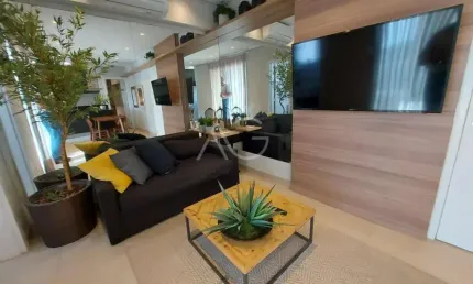 Apartamento para Locação em Indaiatuba, Vila Homero, 1 dormitório, 1 suíte, 1 banheiro, 2 vagas