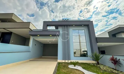 Casa para venda em indaiatuba, loteamento park gran reserve, 3 dormitórios, 1 suíte, 2 banheiros, 2 vagas