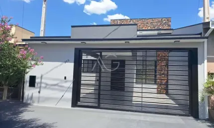 Casa para Venda em Indaiatuba, Jardim Barcelona, 3 dormitórios, 1 suíte, 2 banheiros, 2 vagas