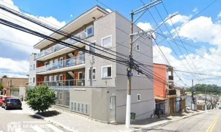 Cobertura com 1 dormitório, churrasqueira e quintal à venda, 41 m² por r$ 224.000 - jardim são nicolau - são paulo/sp