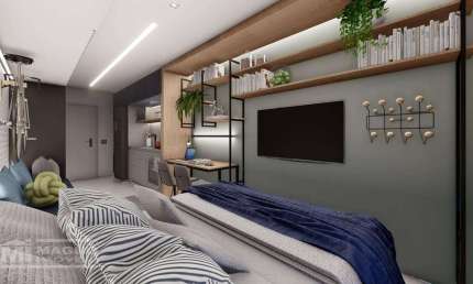Apartamento com 1 dormitório à venda, 22 m² - Vila Mariana - São Paulo/SP