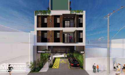 Lançamento de apartamento com 2 dormitórios à venda, 40 m² por R$ 259.900 - Vila Costa Melo - São Paulo/SP