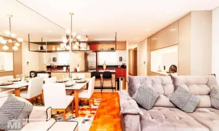 Apartamento mobiliado com 2 suítes à venda em frente o metrô santa cecília, 94 m² por r$ 800.000 - santa cecilia - são paulo/sp