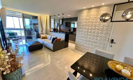 Apartamento 2 quartos decorado à venda no Ilha Pura - Barra Olímpica