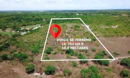 Terreno à venda na Ce 350 Km9, Tanques, Horizonte