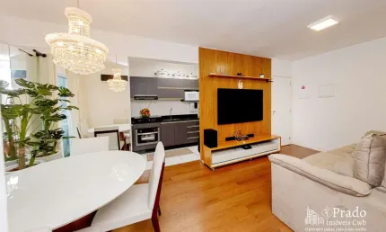 Apartamento mobiliado à venda, 3 dormitórios 1 sendo suíte, 1 vaga, anita garibaldi, joinville, sc