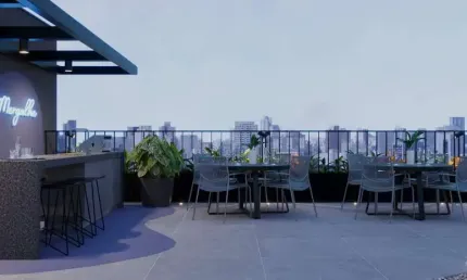 Lançamento à venda,52 m² privativos, 2 dormitórios 1 sendo suíte, 1 vaga,  Alto da XV, Curitiba, PR