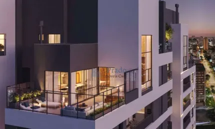 Lançamento à venda, 83 m² privativos, 2 dormitórios1 sendo suíte, 1 vaga, vila izabel, curitiba, pr