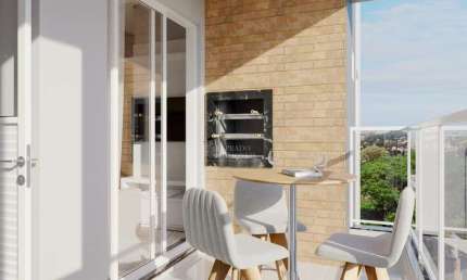 Lançamento à venda, 57 m² , 2 dormitórios 1 sendo  suíte, 1 vaga, Tingui, Curitiba, PR