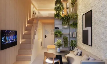 Lançamento à venda, 28m² privativos, 1 dormitório, Centro, Curitiba, PR