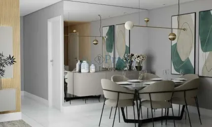 Apartamento à venda, centro, 56 m² privativos, 2 dormitórios 1 sendo suíte, 1 vaga, são josé dos pi
