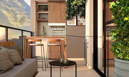Lançamento à venda,91 m² privativos, 3 dormitórios 1 sendo suíte, 2 vagas,  água verde, curitiba, p