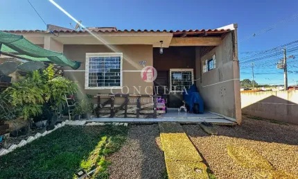 Casa de 2 quartos com terreno - estados - fazenda rio grande/pr