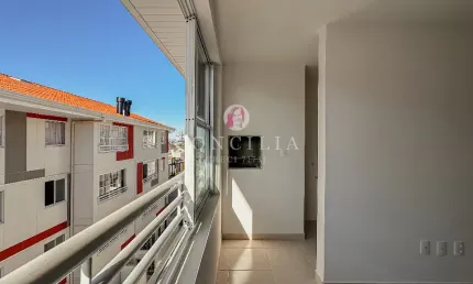 Excelente apartamento 2 quartos, com churrasqueira – santa cândida