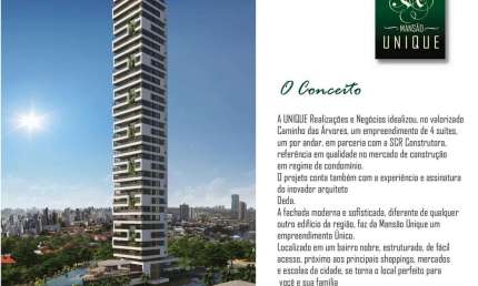Apartamento para Venda em Salvador, Caminho das Árvores, 4 dormitórios, 4 suítes, 5 banheiros, 4 vagas