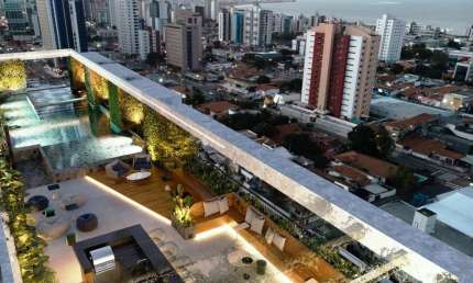 Flat para Venda em João Pessoa, Manaíra, 1 dormitório, 1 banheiro