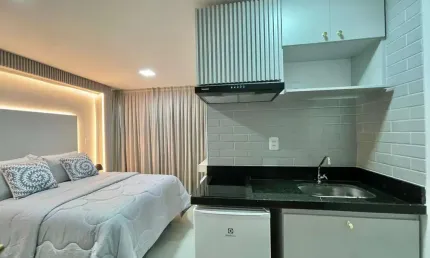 Apartamento Frente Mar para Venda em Cabedelo, Intermares, 1 dormitório, 1 banheiro