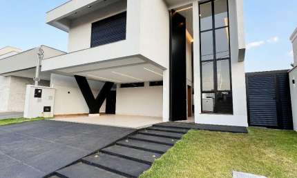 Casa em condomínio fechado com 3 quartos à venda na Avenida José Frauzino, Jardins Bolonha, Senador Canedo