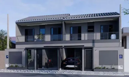 Sobrado Residencial à venda, Jardim Melvi, Praia Grande - SO0005.