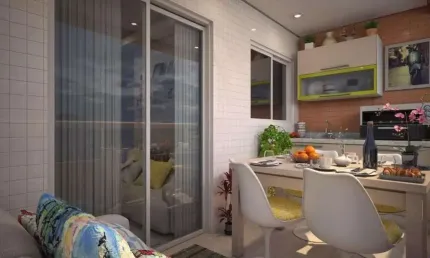 Apartamento residencial à venda, guilhermina, praia grande - ap1498.