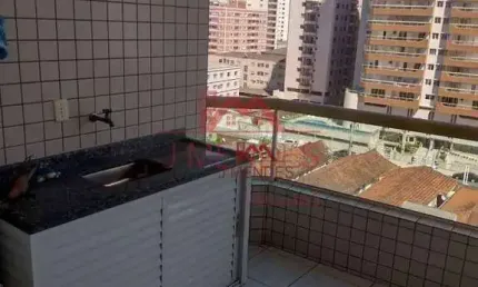 Apartamento com 2 dormitórios à venda, 86 m² por R$ 585.000,00 - Tupi - Praia Grande/SP