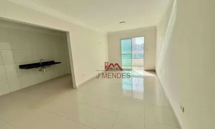 Apartamento com 2 dormitórios à venda, 94 m² por R$ 650.000,00 - Vila Guilhermina - Praia Grande/SP