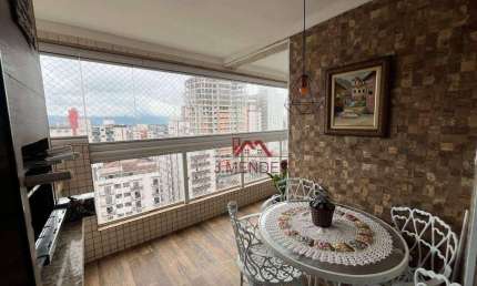 Apartamento com 2 dormitórios à venda, 83 m² por R$ 635.000,00 - Aviação - Praia Grande/SP