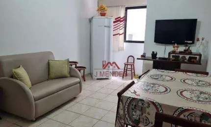 Apartamento para alugar, 68 m² por R$ 2.500,00/mês - Aviação - Praia Grande/SP