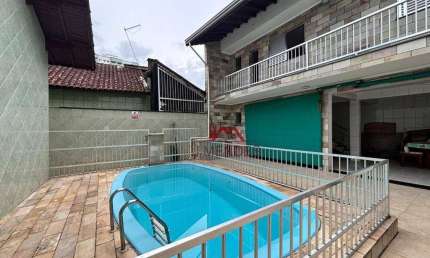 Casa com 5 dormitórios à venda, 300 m² por R$ 1.100.000,00 - Aviação - Praia Grande/SP