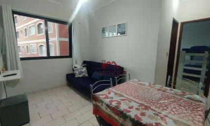 Apartamento com 1 dormitório à venda, 40 m² por r$ 295.000,00 - aviação - praia grande/sp